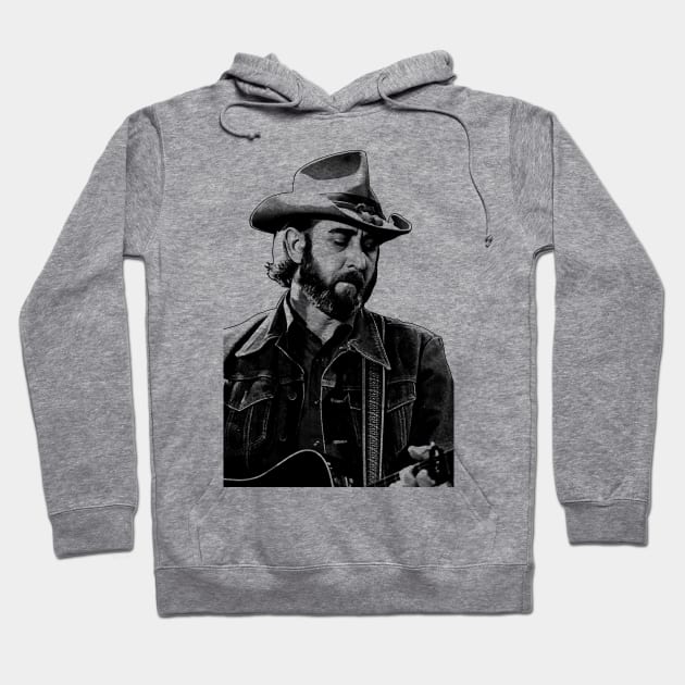 Don William Hoodie by Tina Rogers Arts